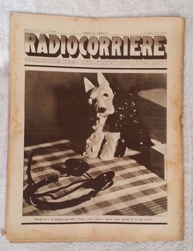 Radiocorriere eiar 1931 vii - radiocorriere,