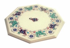 12 " Marmo Caffè Table Top