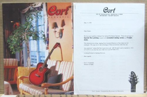 Chitarre acustiche cort 1998 - chitarre,