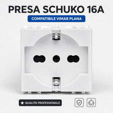 PRESA SCHUKO COMPATIBILE VIMAR