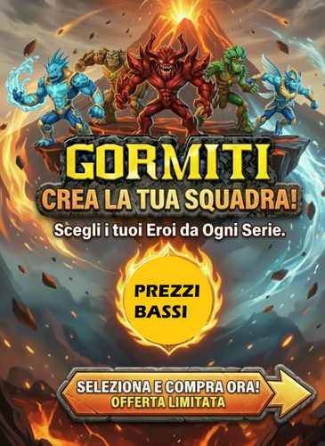Gormiti vari popoli 200 - di,