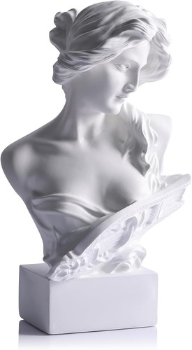 Statua busto mitologia greca