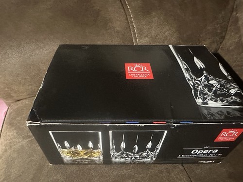 Set bicchieri whisky rcr - whisky,