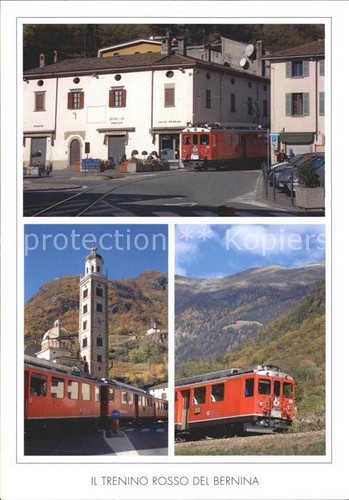 Ferrovia trenino rosso del - ferrovia,