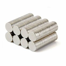 MAGNETI NEODIMIO 100 PZ 10 X 2mm FORTE PRESA MAGNETICA FRIGO CALAMITA LAVAGNA  