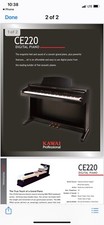 Barely used black kawai