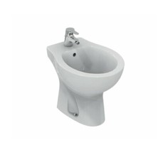 CERAMICA DOLOMITE - BIDET A TERRA MODELLO QUARZO COD. E886201 BIANCO