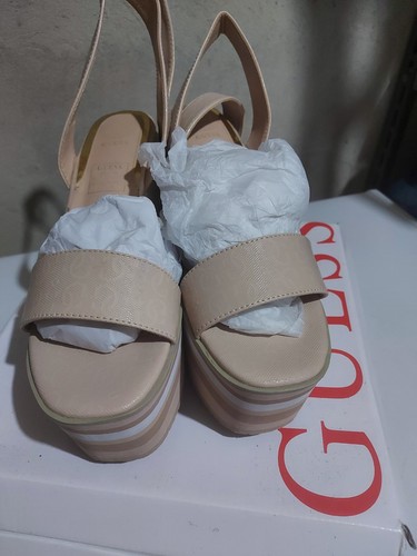 Sandali con zeppa guess - con,