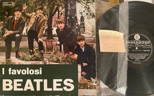 The Beatles I Favolosi Beatles Italy original Black Parlophon LP (3rd pressing)