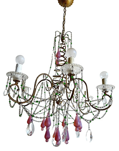 Lampadario fiorentino - lampadario,