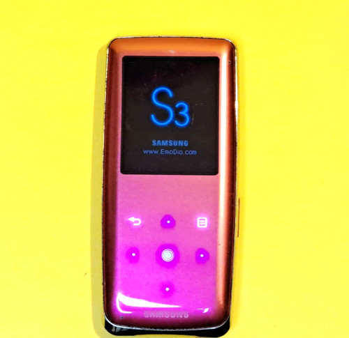 Samsung 4gb mp3 mp4 - yp-s3,