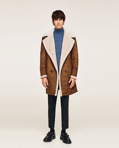 Cappotto doppiopetto zara uomo - doppiopetto,