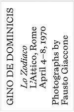 Gino De Dominicis, «Lo