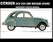 CITROEN 2 CV AMI MEHARI DYANE