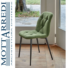 SEDIA IN ACCIAIO IMBOTTITA E RIVESTITA Bontempi Ingenia SPRING - Chiam x sconto