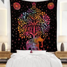 Copriletto indiano mandala