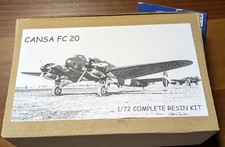  Regia Aeronautica Aviazione Fiat Cansa FC20 LB Italian Wings Resin Kit1/72 Rare