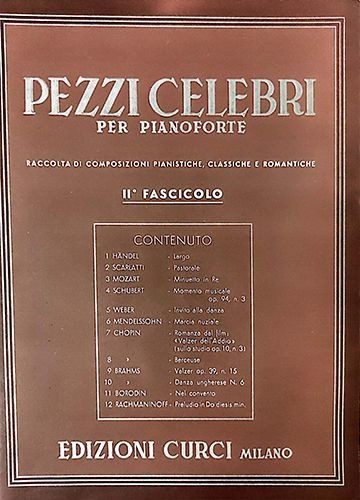 Aavv pezzi celebri - -, per