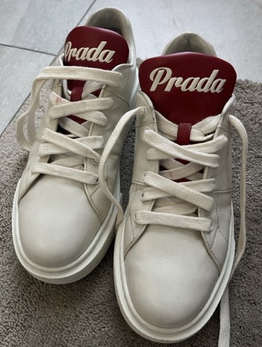 Sneakers stringate prada - sneakers,
