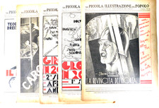 rivista la piccola illustrazione del popolo lotto di 5 1932