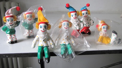 Statuine pagliacci cloun - , in