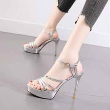 Sandali donna Platform tacco