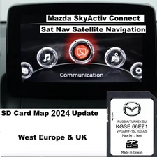 SD MAPPE EUROPA MAZDA SKYACTIVE CONNECT SYSTEM 7" SCHEDA - KGSE66EZ1 2024-25 CX3