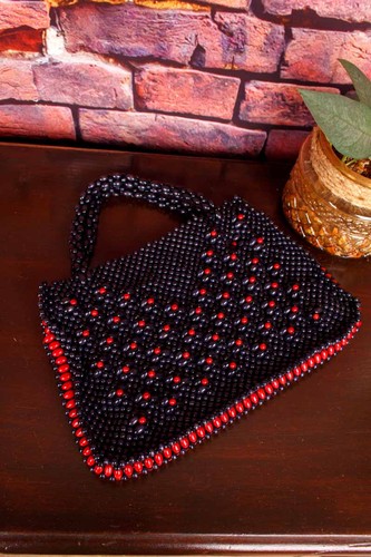 Vintage 60s piccola borsa - 60s, nero
