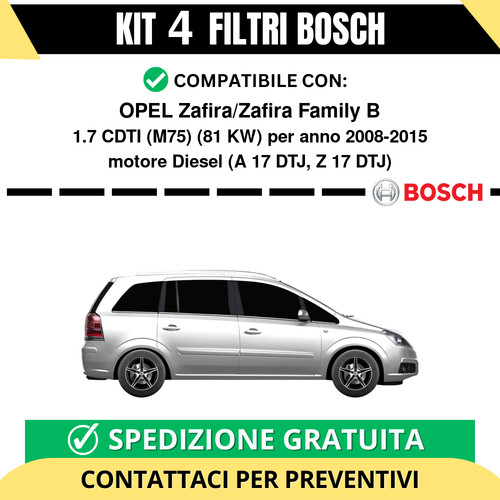 Kit bosch filtri - kit,