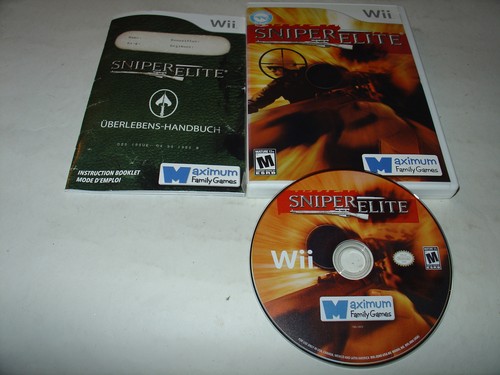 Sniper elite nintendo wii - sniper,