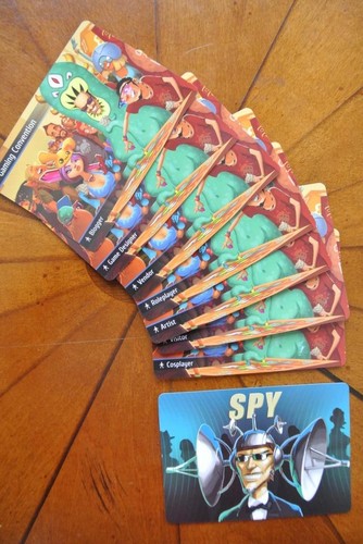 Spyfall gaming convention - spyfall,