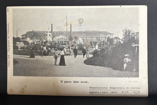 Antica cartolina udine - antica,