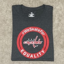 Washington Capitals - (NHL) Fanatics (#We Skate For Equality) XL T-Shirt (NWT)