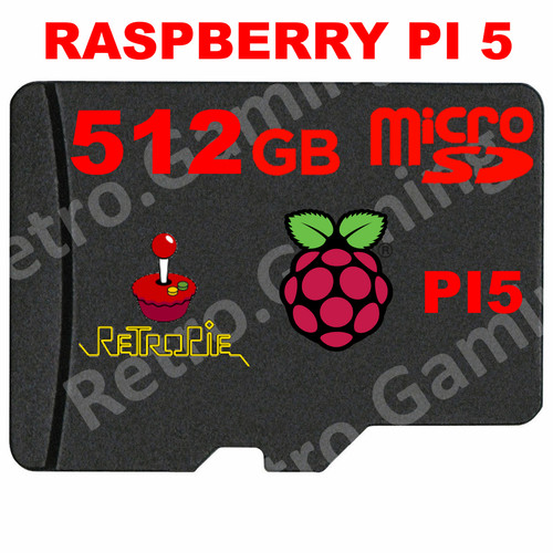 Micro 512 raspberry pi5 - sd,