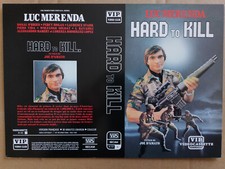 JAQUETTE VHS - HARD TO KILL - VHS SLEEVE - LUC MERENDA - JOE D'AMATO