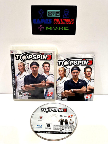 Top spin sony playstation - 3, (sony