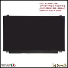 LCD DISPLAY SCHERMO HD 15,6" PER ACER ASPIRE V7-581P V7-581P-6864 V7-581P-6881