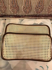 Schienale in canna di ricambio per sedia originale Marcel Breuer Cesca in NOCE