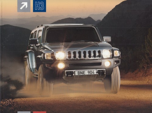 Brochure depliant hummer - brochure,