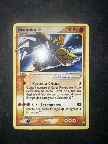 Pokemon groudon gold star - gold,