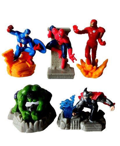 Set personaggi super - set,