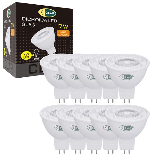 Clar lampadina led gu5 3 - -, 7w