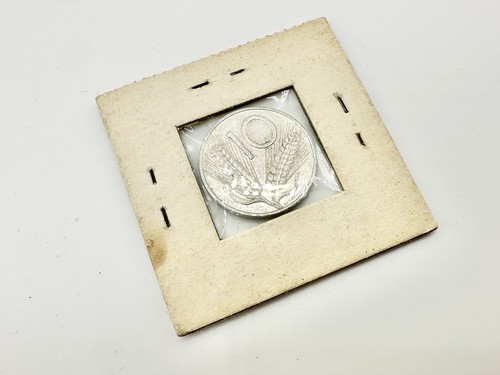 Moneta lire spighe italia - 10, "spighe"