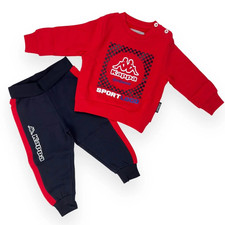 Tuta in cotone felpato da