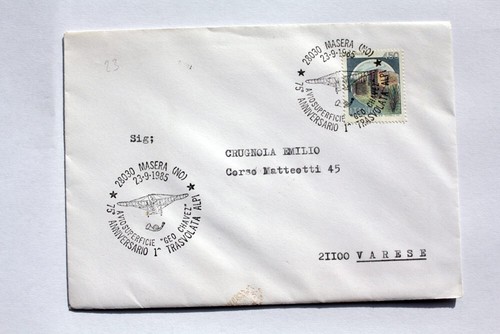 Cartolina commemorativa - cartolina,