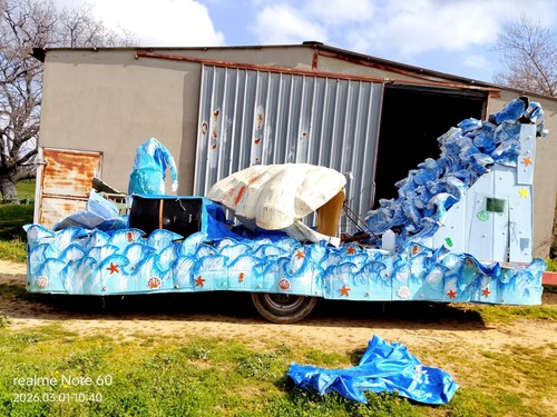 Carro allegorico carnevale - carro,