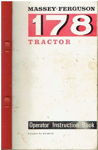 Trattore massey ferguson 178 - trattore,