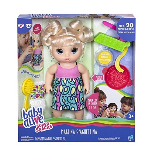 Baby alive martina spaghettina - baby,