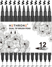 Black Markers for Drawing -