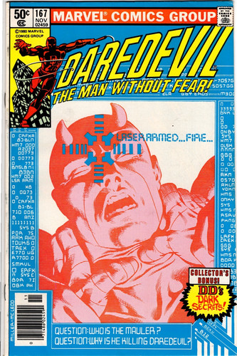 Daredevil 167 key - daredevil,
